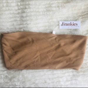 Frankie’s Bikinis- Jenna top (L) in sand